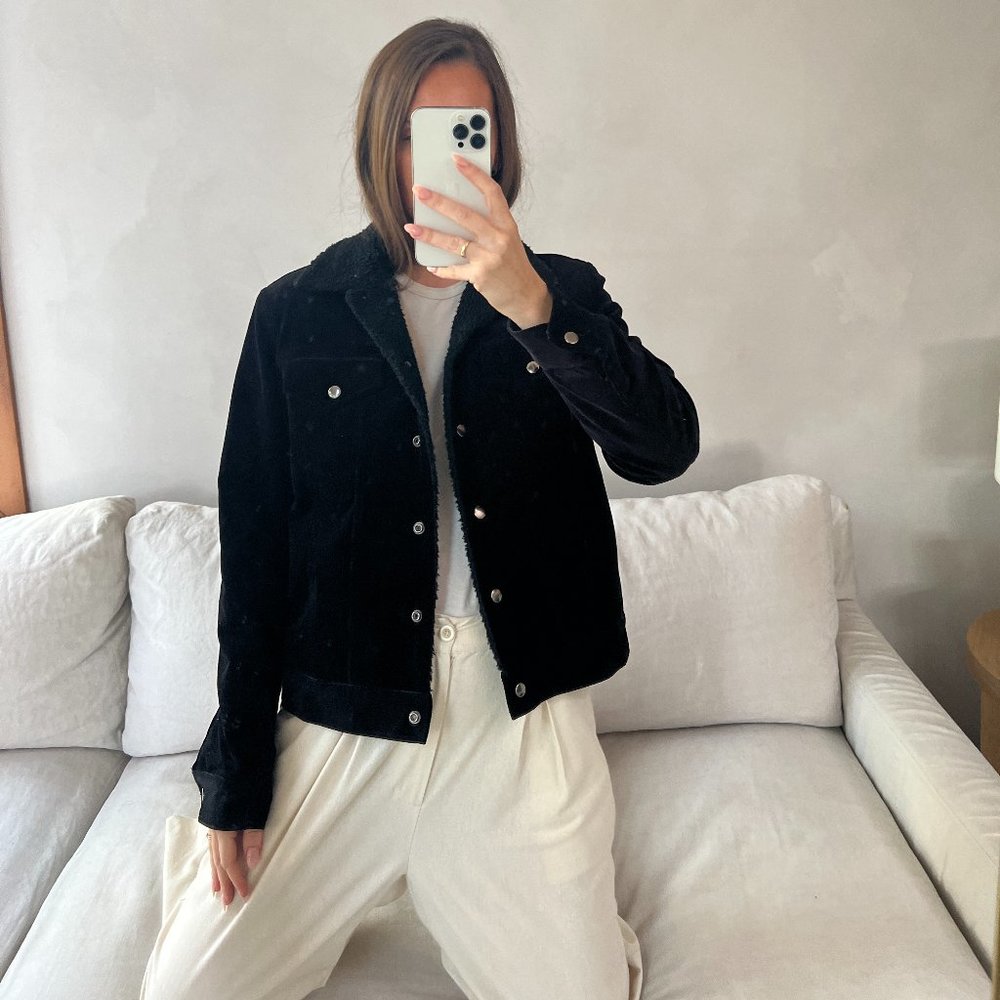 Jenni Kayne Black Chore Jacket